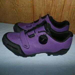 Women’s Bontrager Foray  Cycling Shoes, Purple Lotus Size 6.5